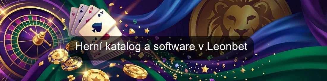 Herní katalog a software v Leonbet Herní katalog a software v Leonbet